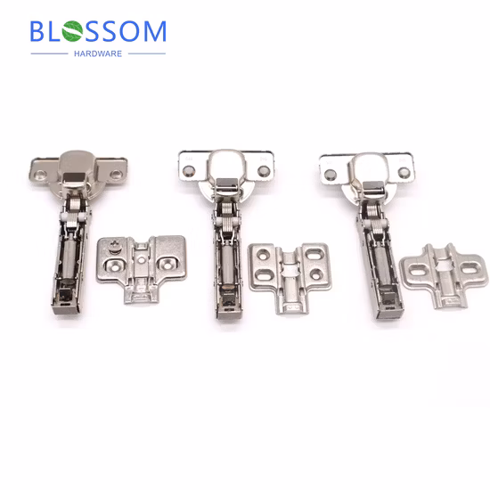 Furniture Accessories Steel Hardware Fittings Iron Soft Close Kitchen Metal Cupboard Door Closing Buffering Cabinet Hydraulic Concealed Hinge